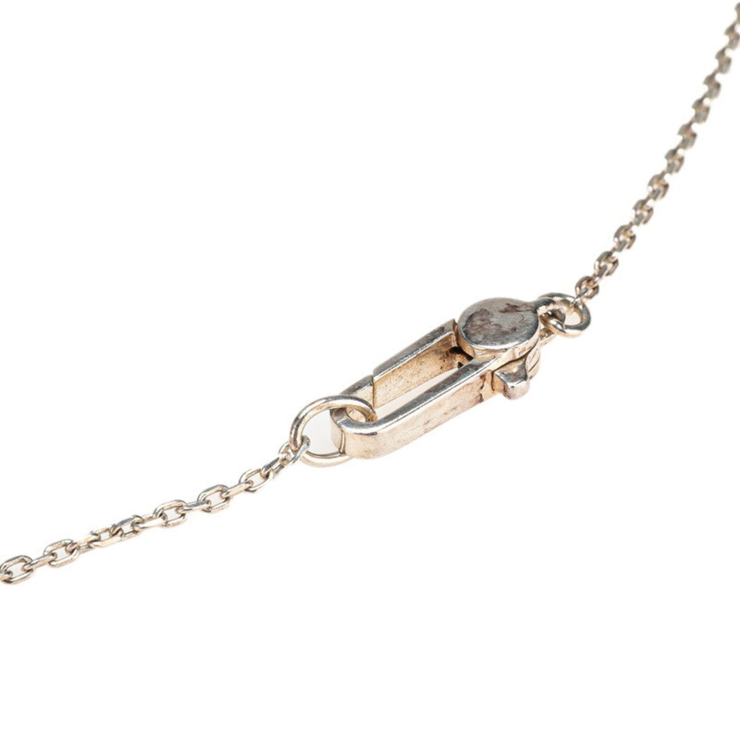 Gucci Square Plate Chain Pendant Necklace 223869 SV925 Silver Women's GUCCI