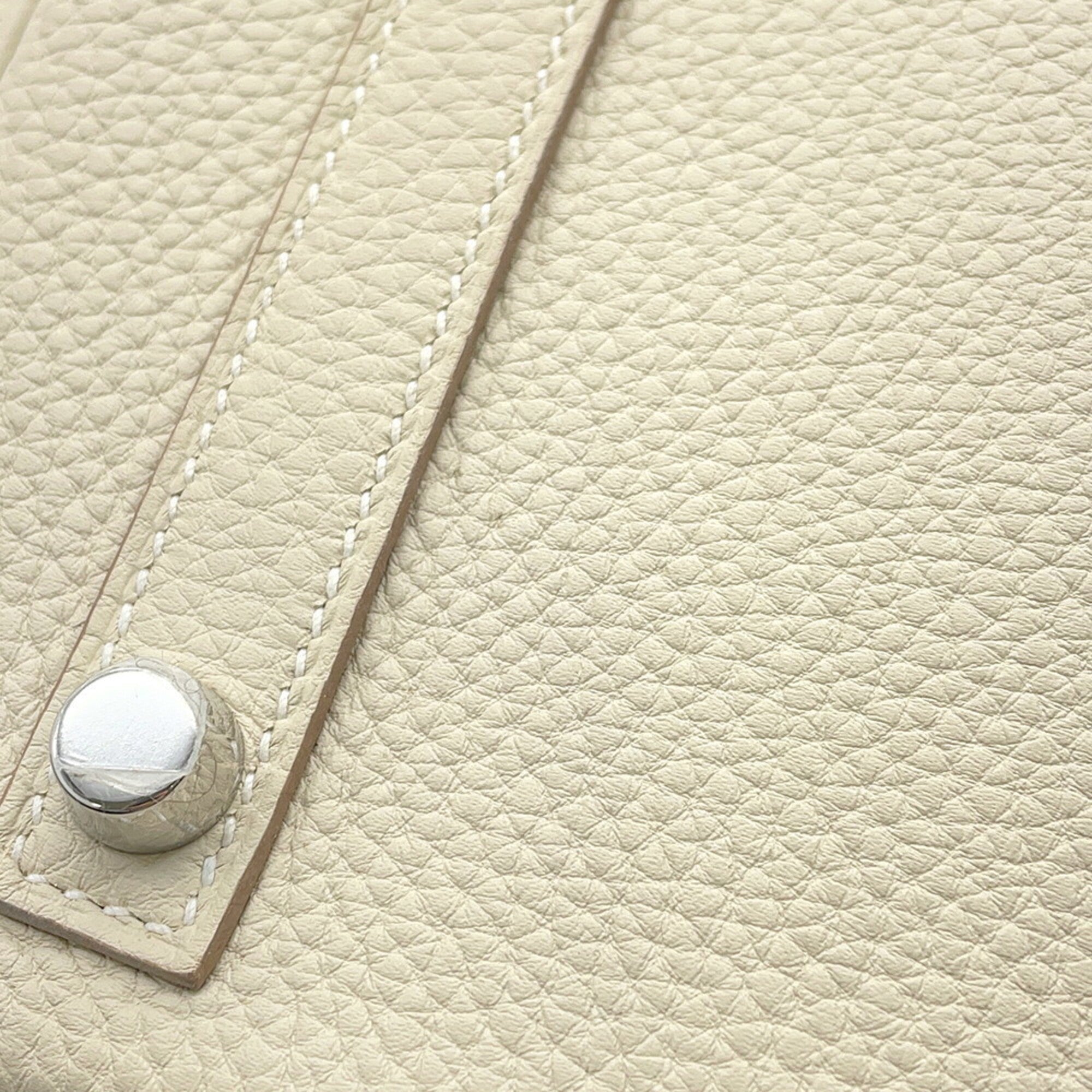 Hermes Birkin 30 Craie Togo C stamp HERMES handbag women's — Like New