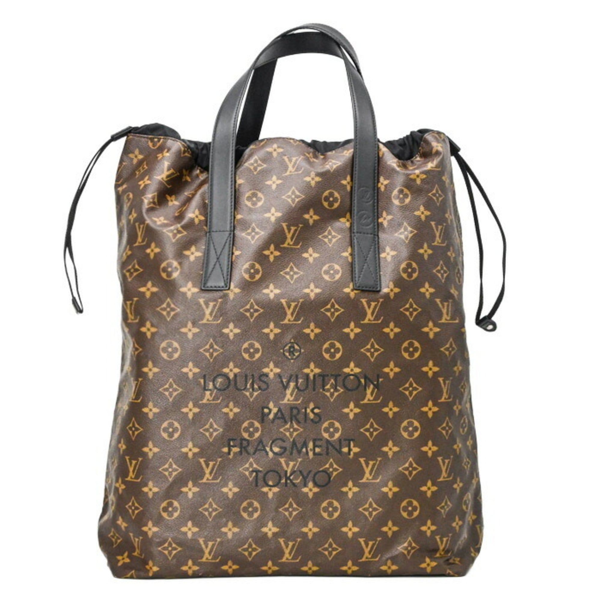 LOUIS VUITTON Louis Vuitton Monogram Macassar Cabas Light Tote Bag Canvas Brown M43416 — Like New