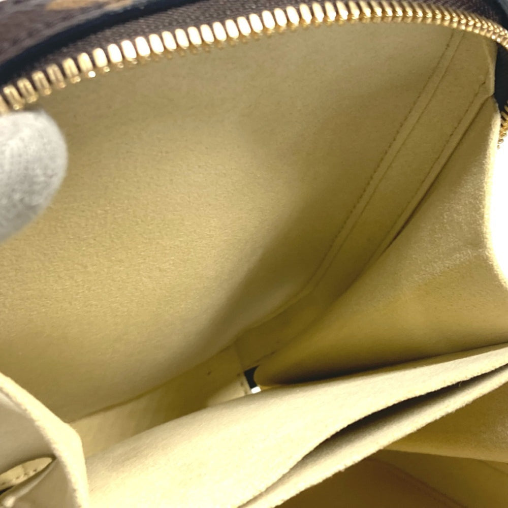 LOUIS VUITTON M68623 Monogram Valisette Vertical Pochette Handbag Shoulder Bag Canvas Men's Women's Brown G-241125-44 — Like New