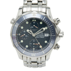 Omega Seamaster 300M Chronograph Watch 2599.80 Automatic (with manual winding) Navy Dial Stainless Steel Men's OMEGA — Good