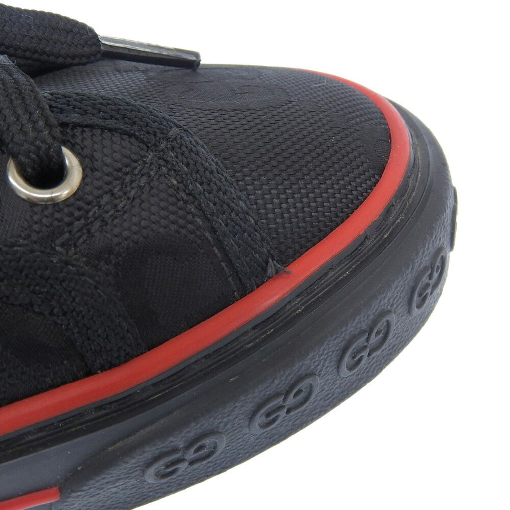 GUCCI Shelly Line GG Canvas Tennis 1977 Off the Grid Shoes Black 6 629242 H9H70 1072 Men's