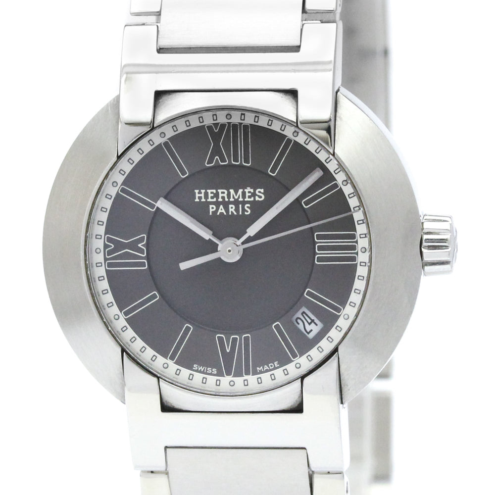 HERMES Nomade Steel Auto Quartz Ladies Watch NO1.210 Polished — Very Good