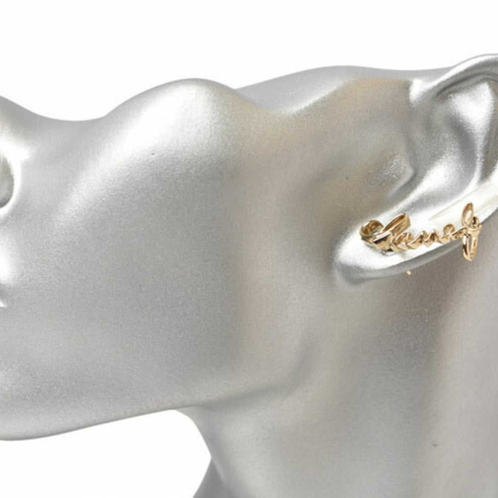 CHANEL COCO Earrings/Rhinestone Gold A22 — Like New