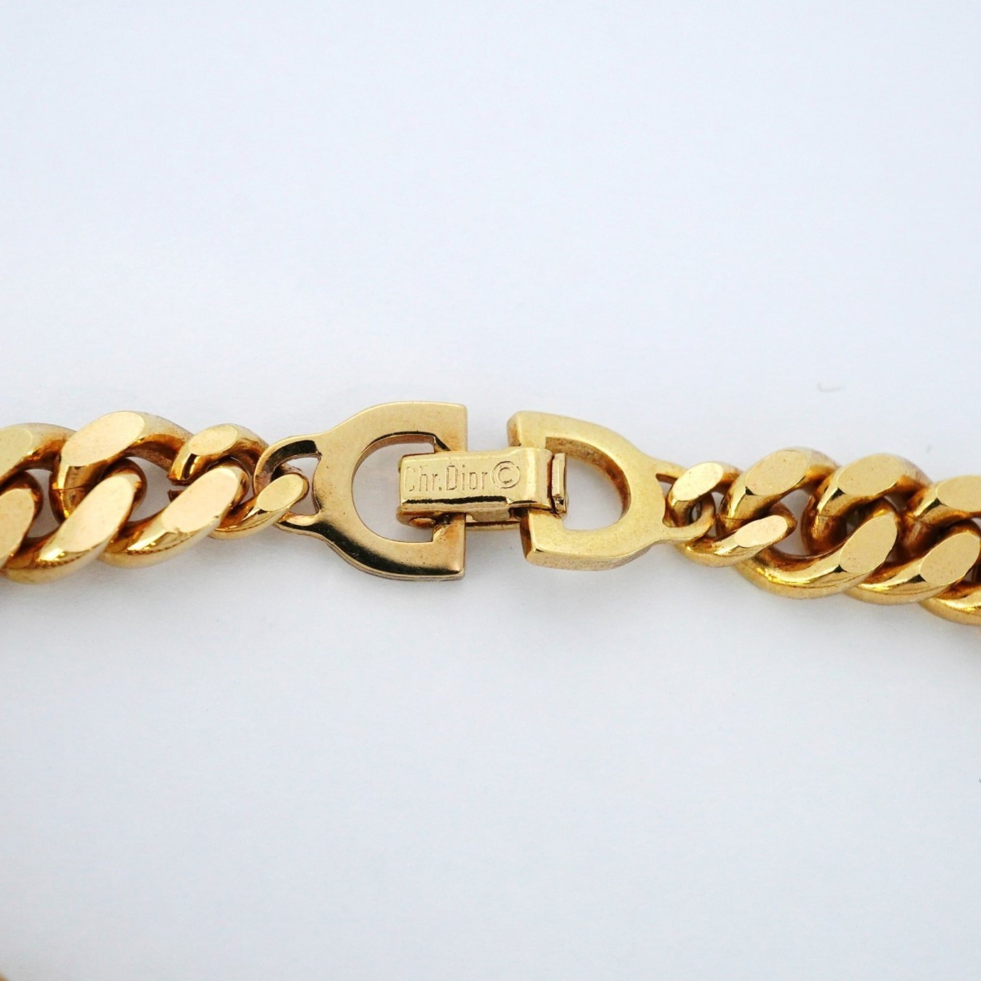 Christian Dior Bracelet GP Plated Gold Women's