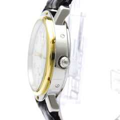 HERMES Clipper Power Reserve Gold Plated Steel Mens Watch CL5.720  Polished — Very Good