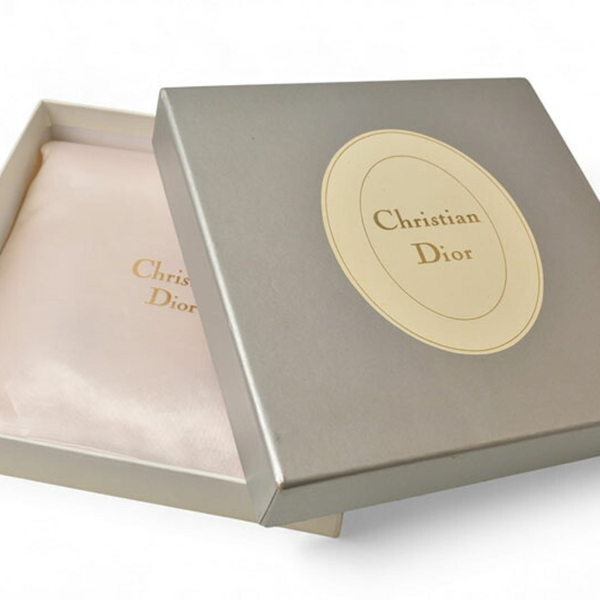 Christian Dior necklace with rhinestones in green and gold — Like New