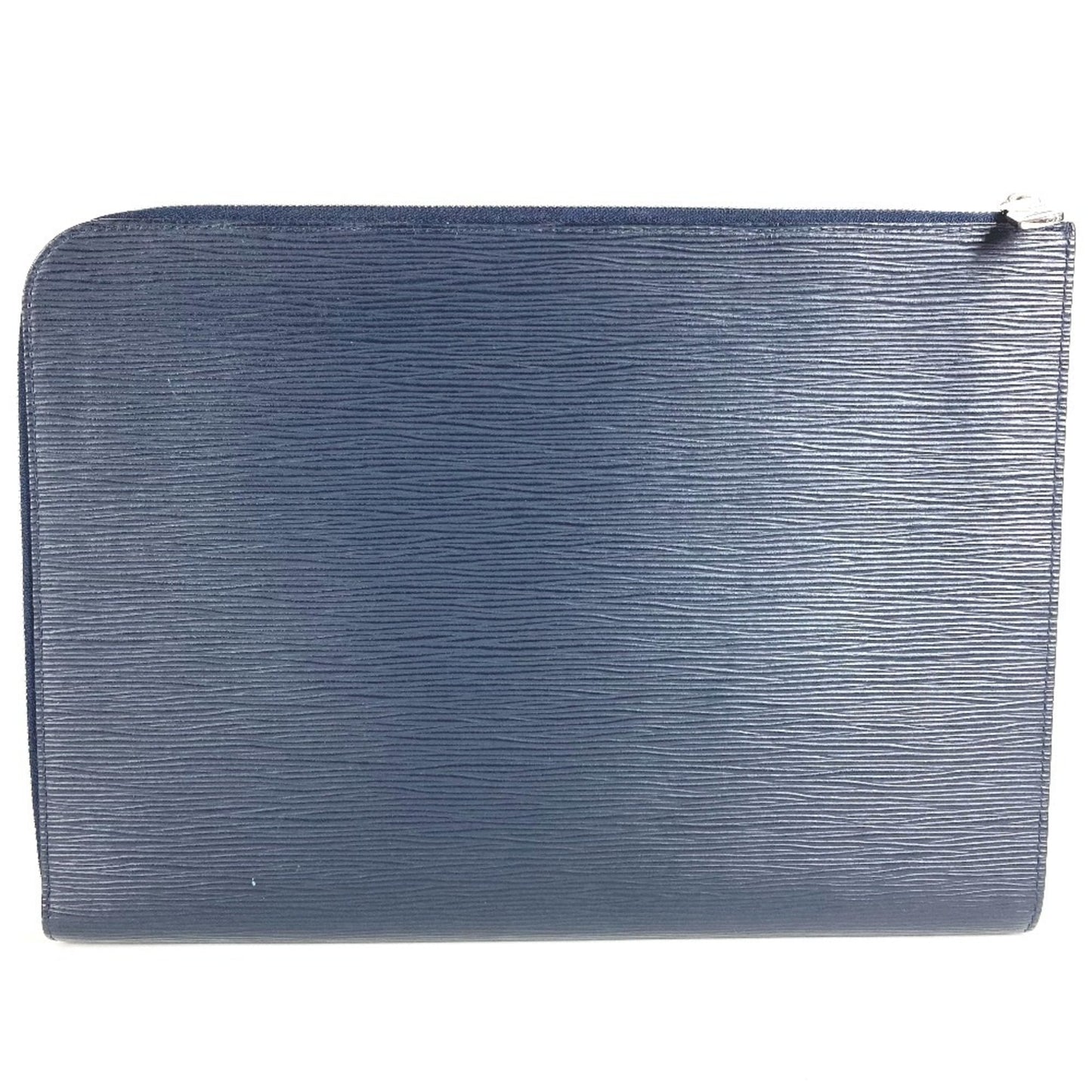 LOUIS VUITTON M68199 Epi Leather Pochette Jour GM. This GM bag features an L-shaped zipper and is a clutch in Leather. Available Blue Marine for men women.