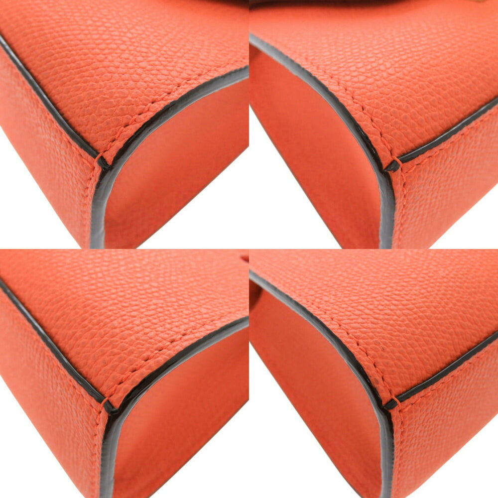 Like new Valextra Iside Belt in calf leather, orange, 3-way handbag, belt bag, shoulder 0285Valextra — Like New