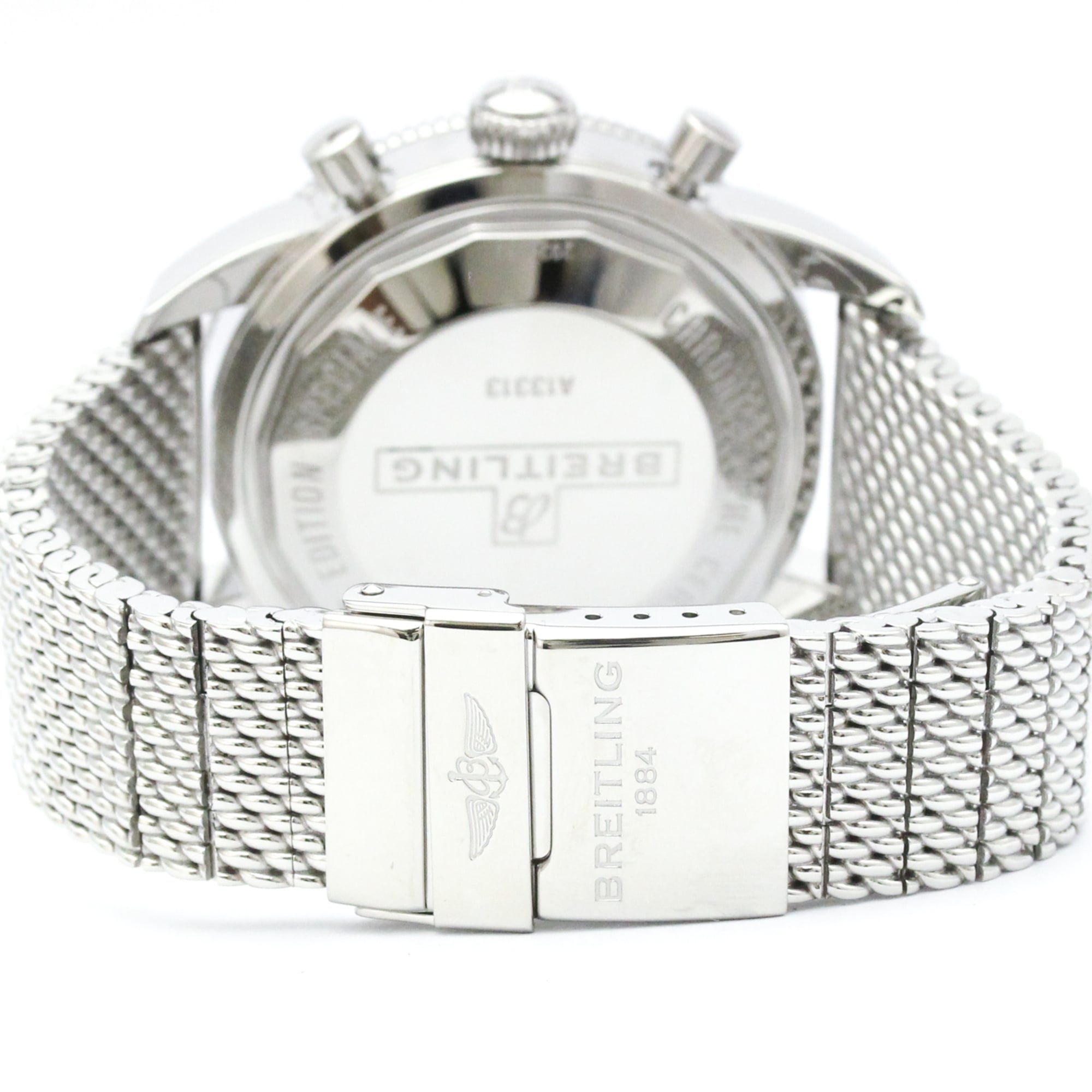 BREITLING Superocean Heritage II Chronograph Steel Automatic Watch A13313 Polished — Very Good