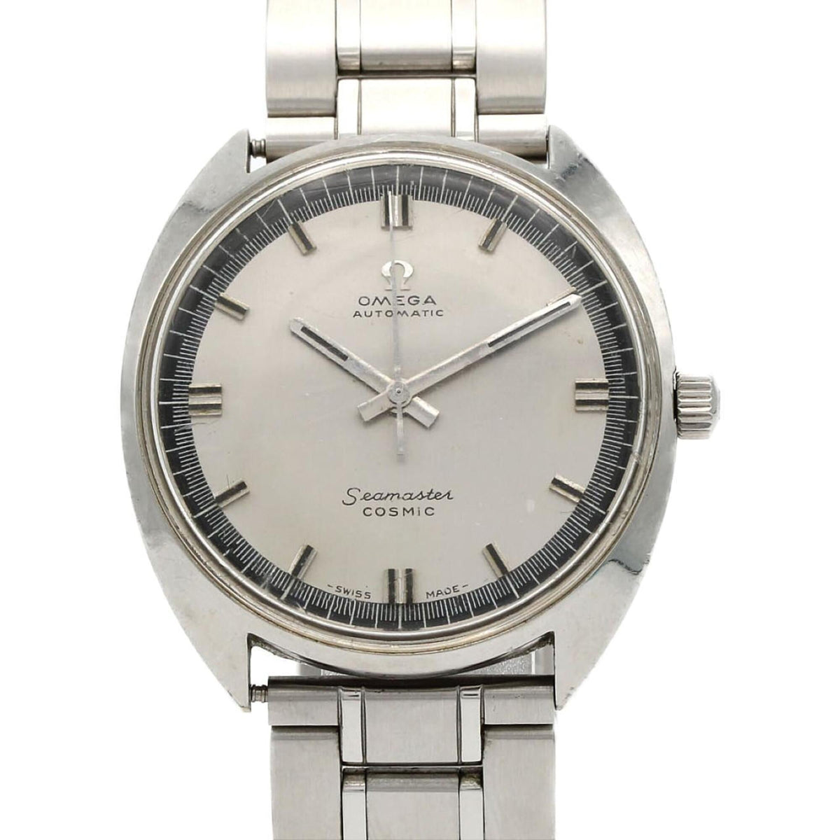 Omega Seamaster Cosmic Stainless Steel Automatic Watch — Good