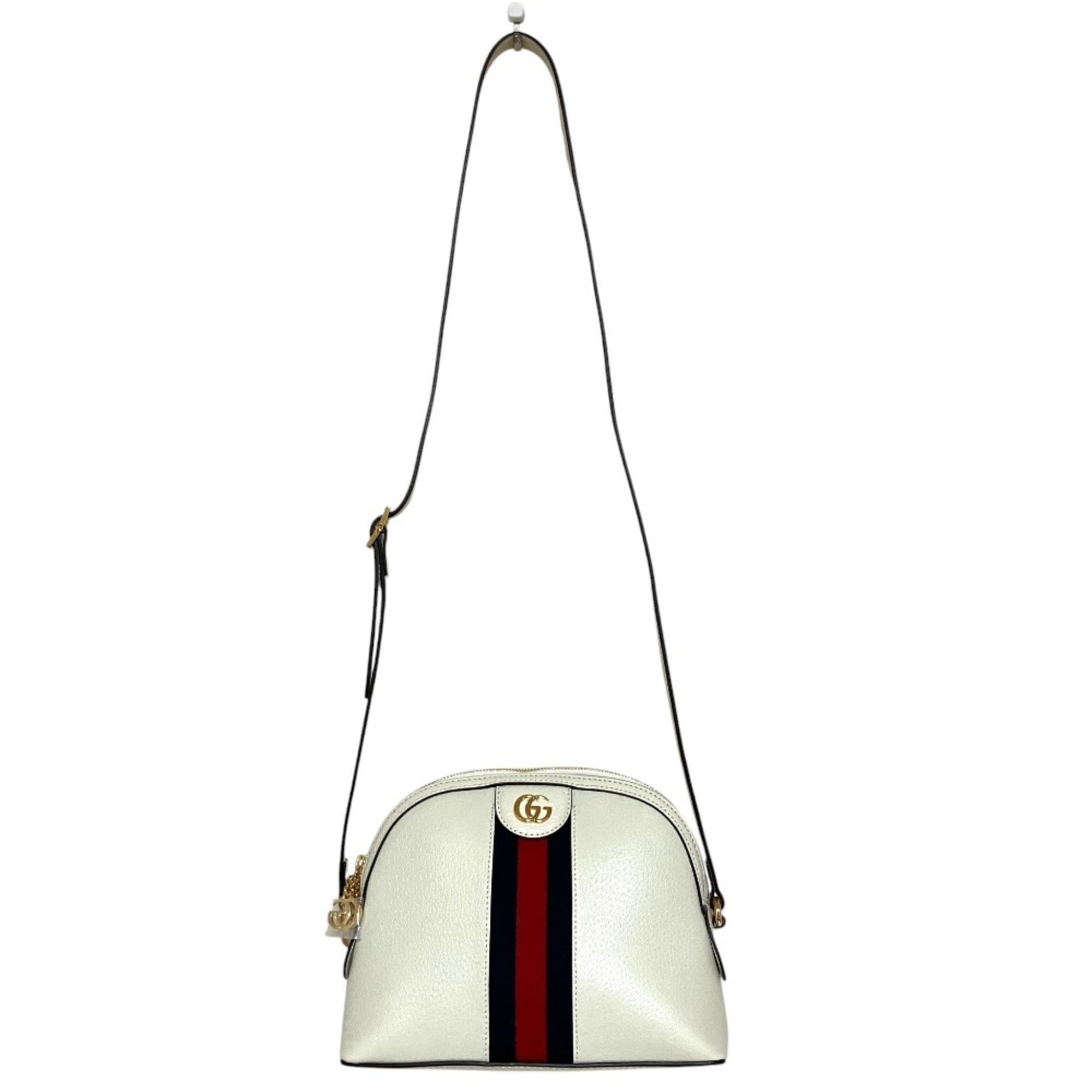 GUCCI GG Marmont Ophidia Sherry Line Shoulder Bag 719881 Off-White Women's — New - Store Return