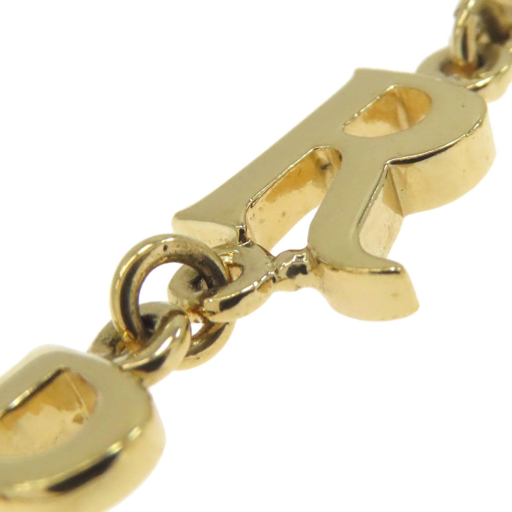 Christian Dior logo bracelet in metal for women.