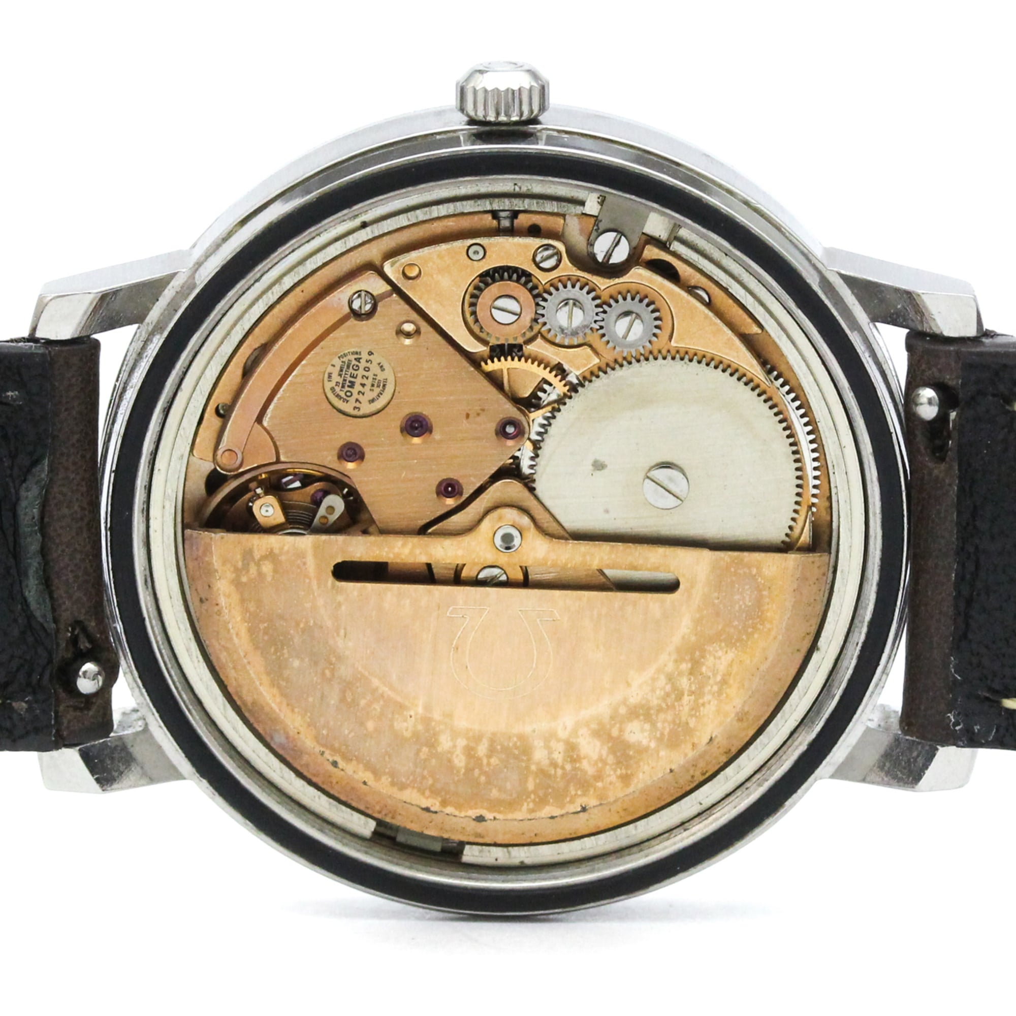 OMEGA De Ville Cal 1012 Rice Bracelet Steel Automatic Watch 167.754 — Good