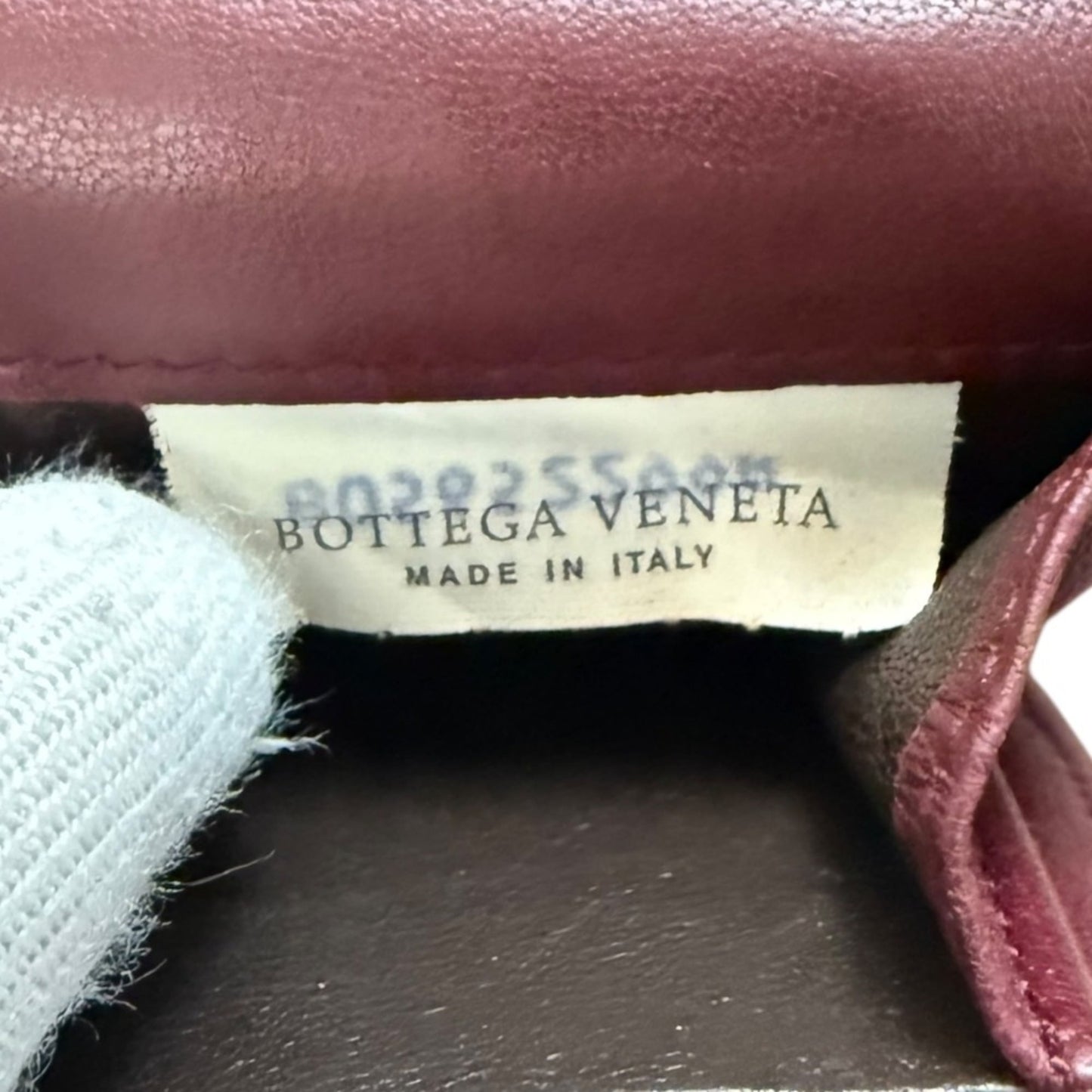 BOTTEGA VENETA Intrecciato Bifold Long Wallet for Men and Women, Bordeaux