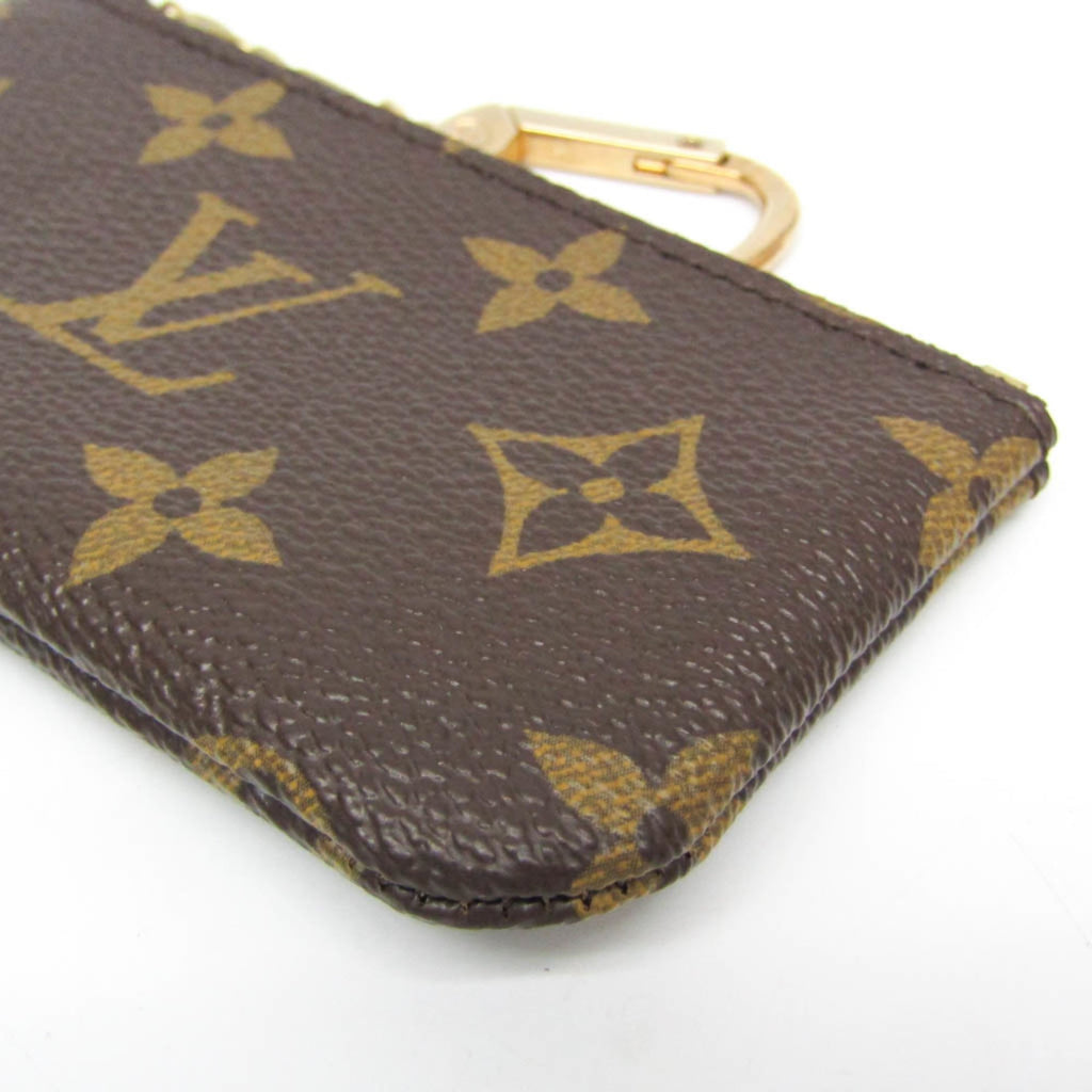 Louis Vuitton Monogram Key Pouch M62650 Men,Women Monogram Coin Purse/coin Case Brown