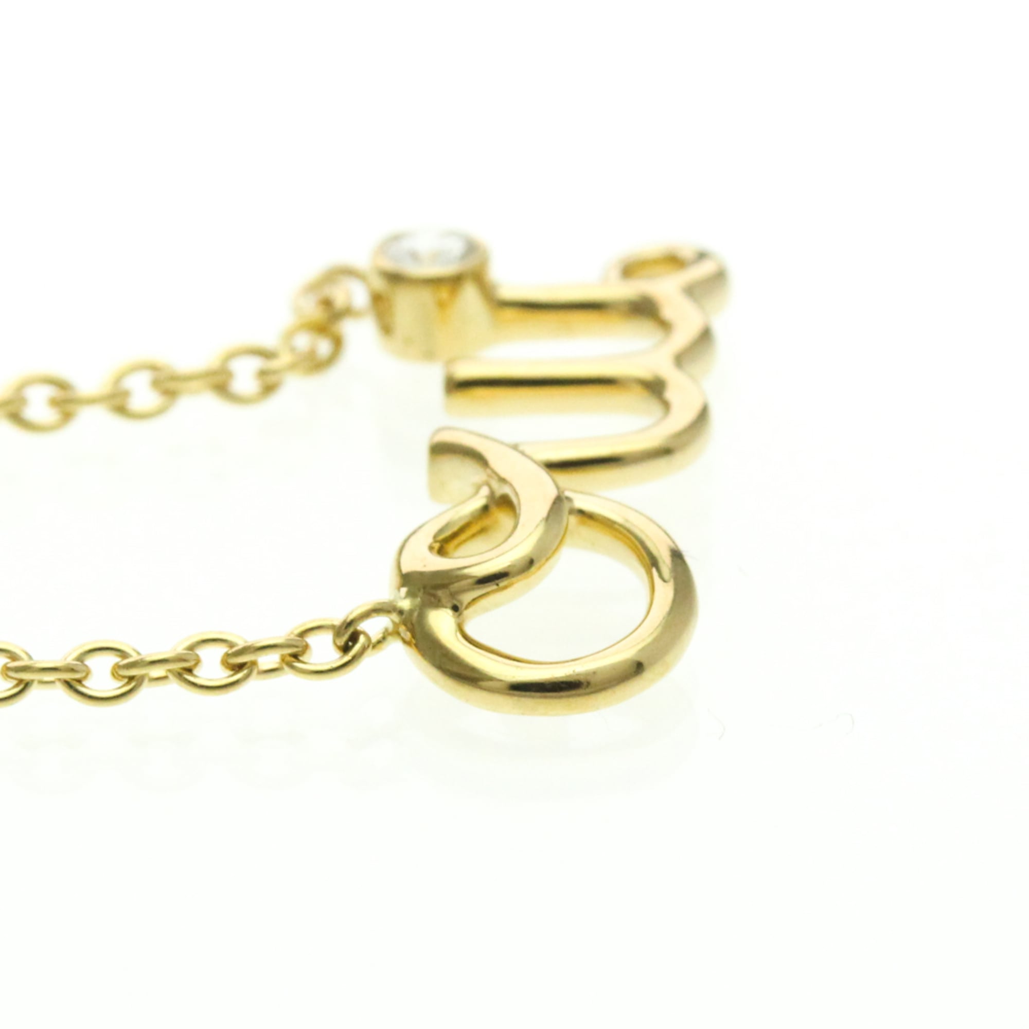 Christian Dior Dior Amour Yellow Gold (18K) Diamond Men,Women Fashion Pendant Necklace (Gold)