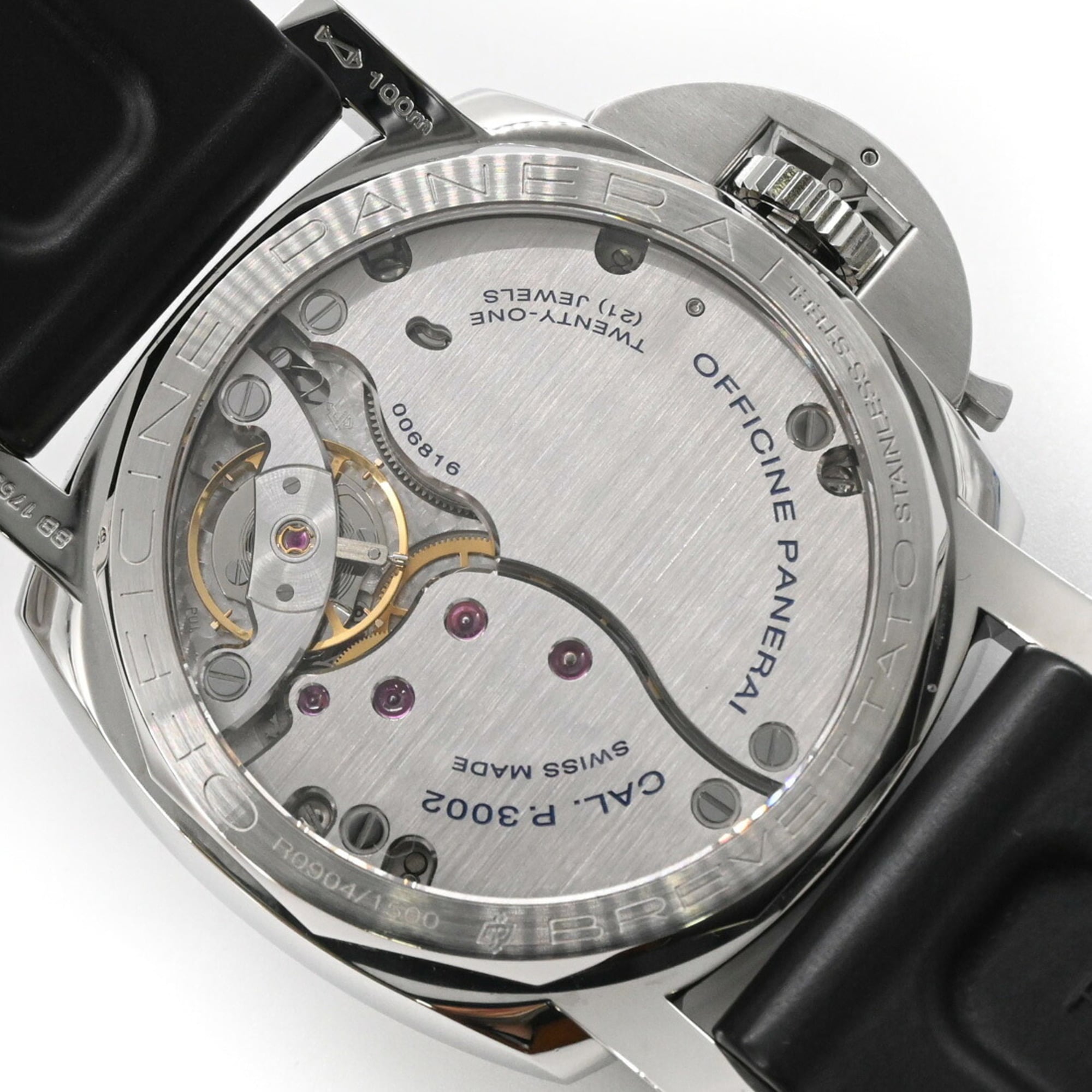PANERAI PAM00423 Luminor 1950 3 Days R-serial Power Reserve Manual Winding Men's Watch — Very Good