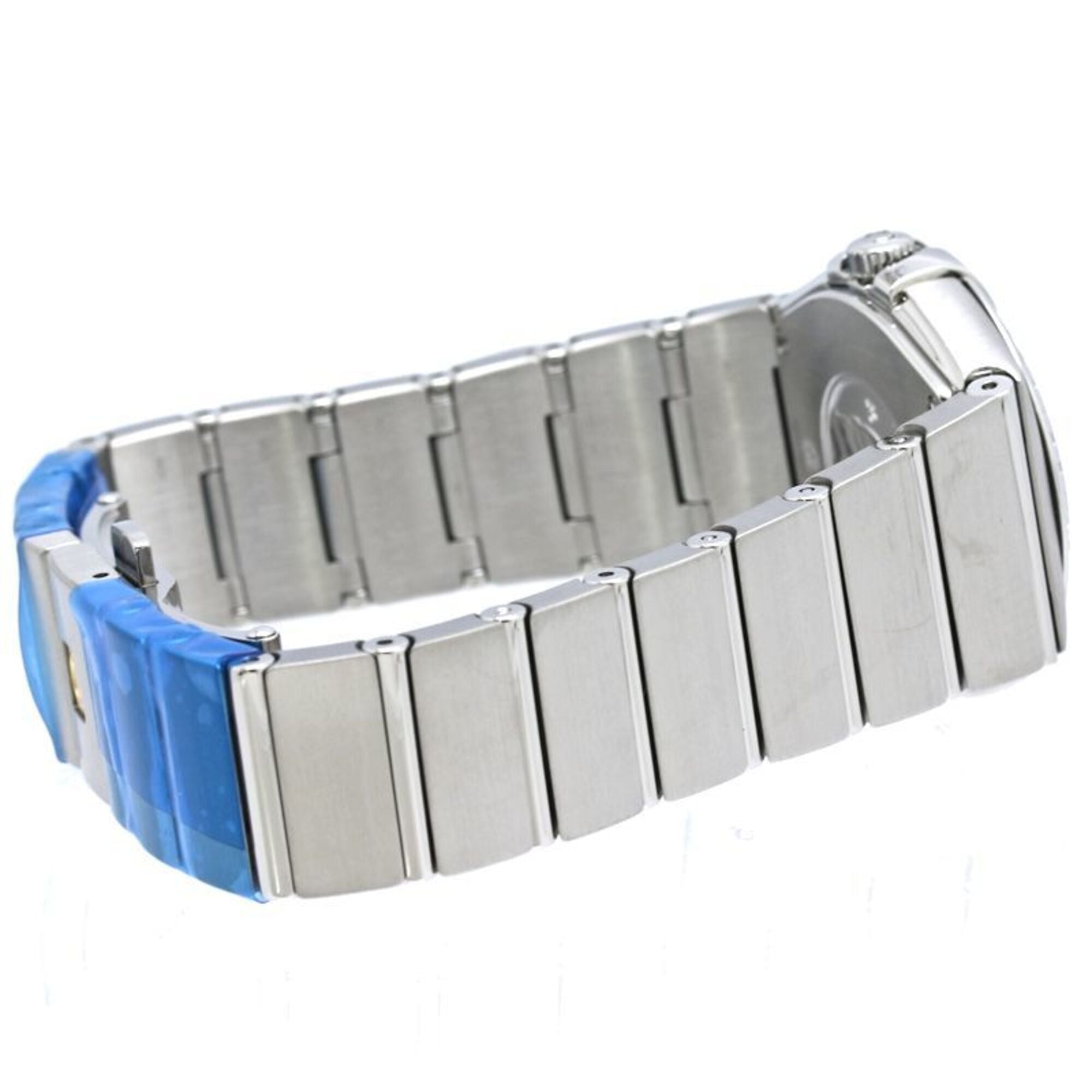 OMEGA Constellation Brushed Diamond Bezel 12P 123.15.27.60.55.005 Women's Watch Stainless Steel 40517 — Very Good