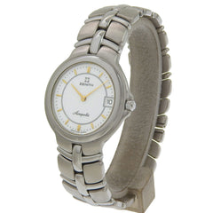 Zenith Acropolis Watch 02.7000.333 Stainless Steel Quartz Analog White Dial Men's — Good