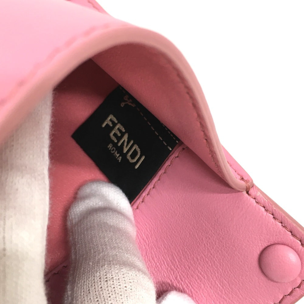 Fendi 7AR907 bag pocket flat Pouch pink — Like New