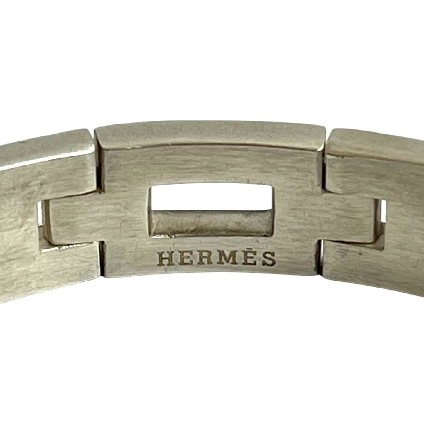 HERMES Hercules Silver 925 Bracelet Chain Bangle for Men and Women, 823-9