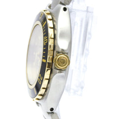 OMEGA Seamaster Professional 18K Gold Steel Ladies Watch 796.1041 Polished — Very Good