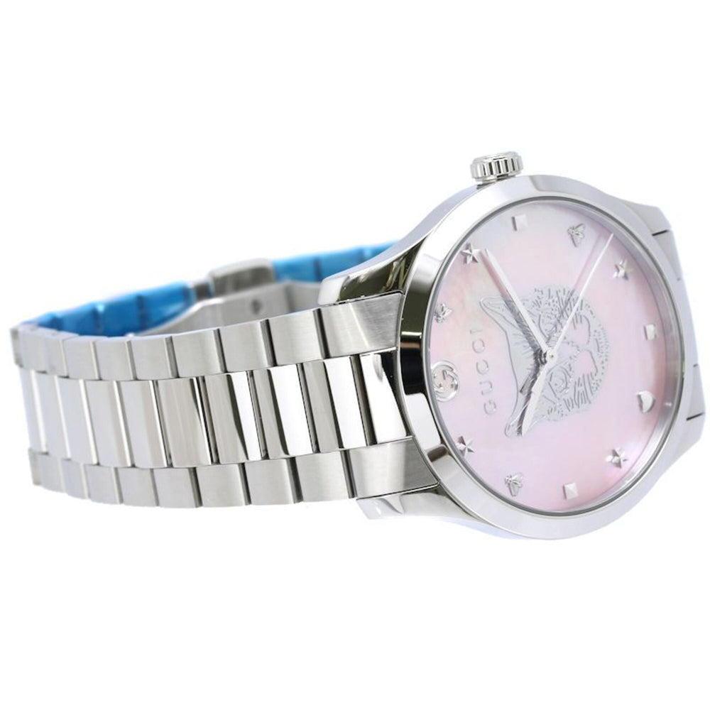 GUCCI G-Timeless Mystic Cat YA1264166 126.4 Watch Boys SS 40578 — Very Good