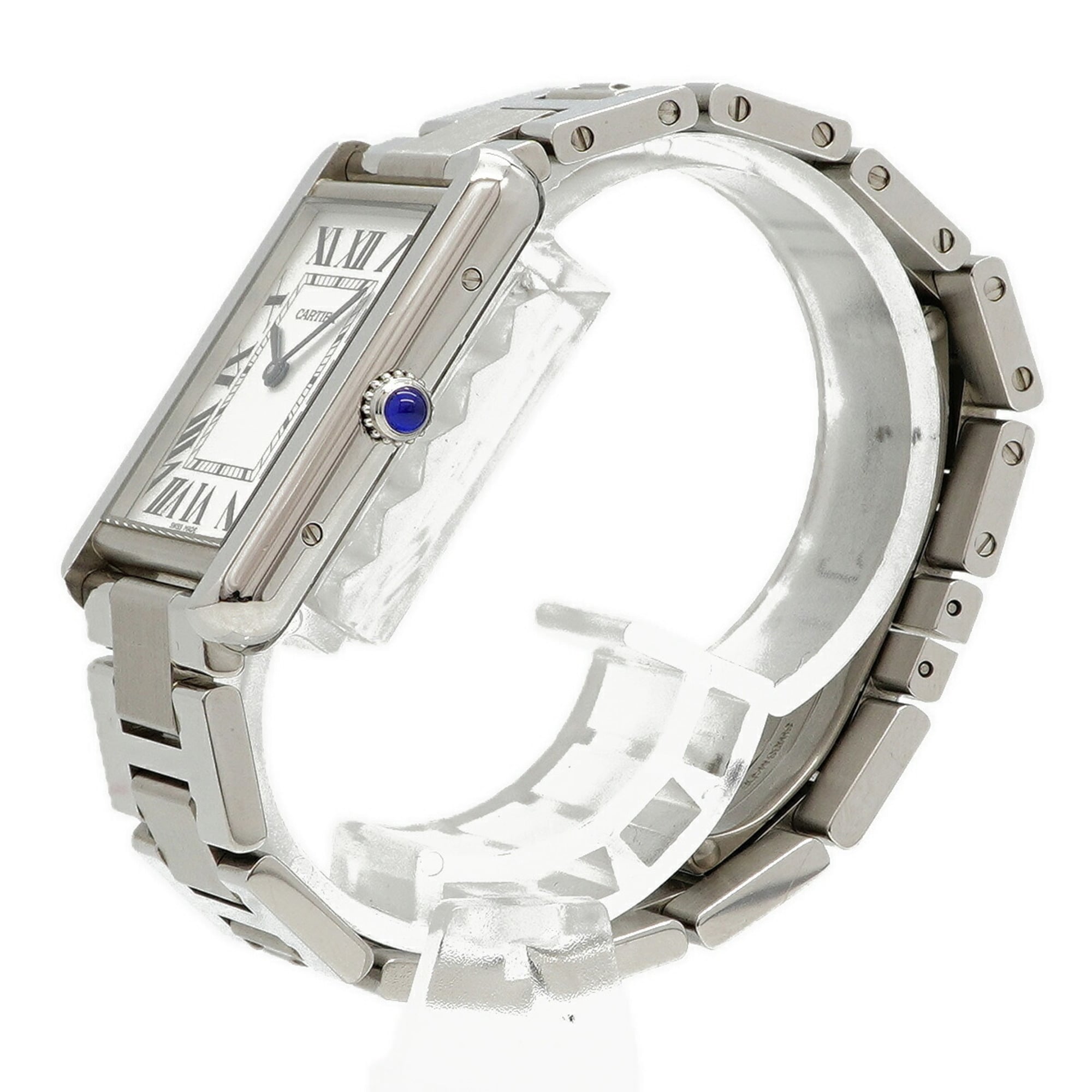 Cartier Tank Solo LM W5200014 Silver Dial Watch (Men's & Women's) — Good