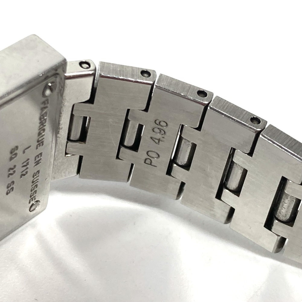 BVLGARI SQ22SS Square Quadrado Ladies Watch, SS, Silver — Good