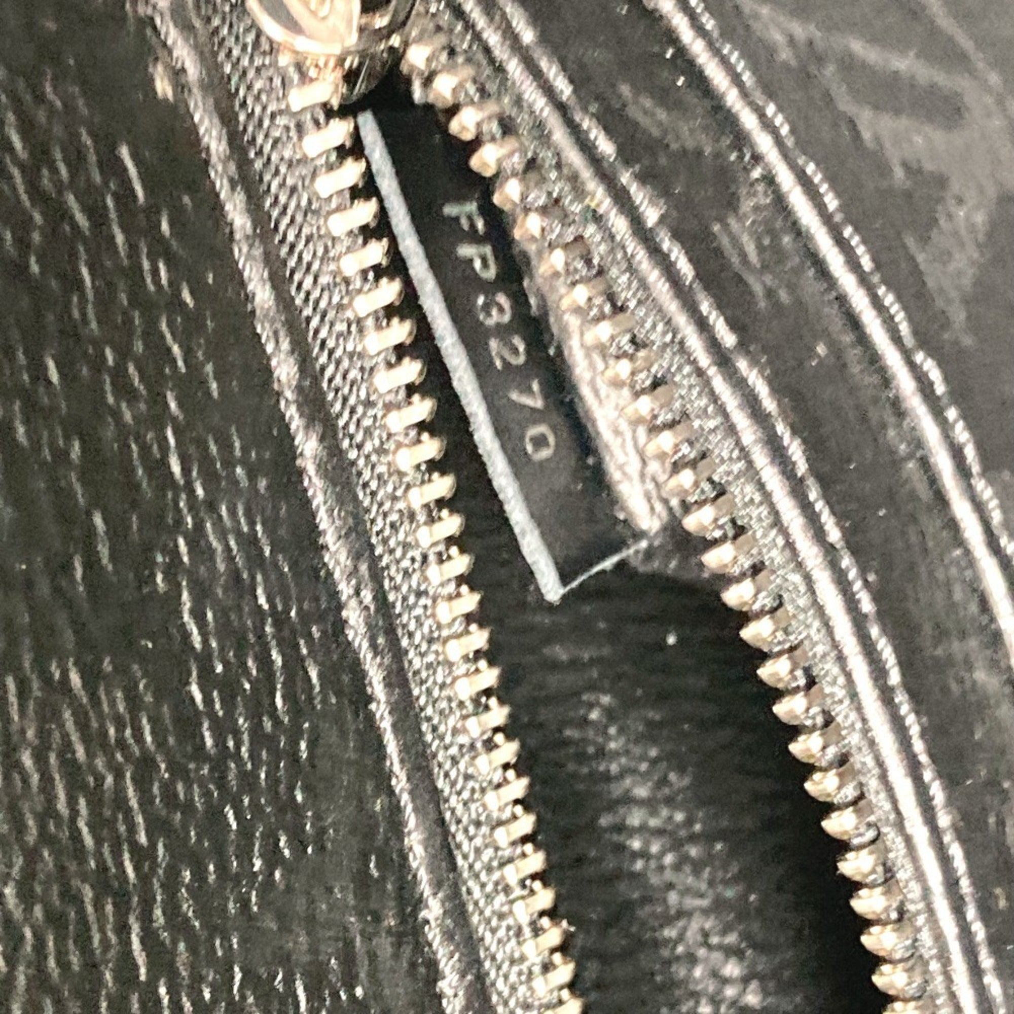 LOUIS VUITTON M45567 Tufted Monogram LVXUF Cabas Shoulder Bag Vertical Tote Coated Canvas Women's Black — Like New