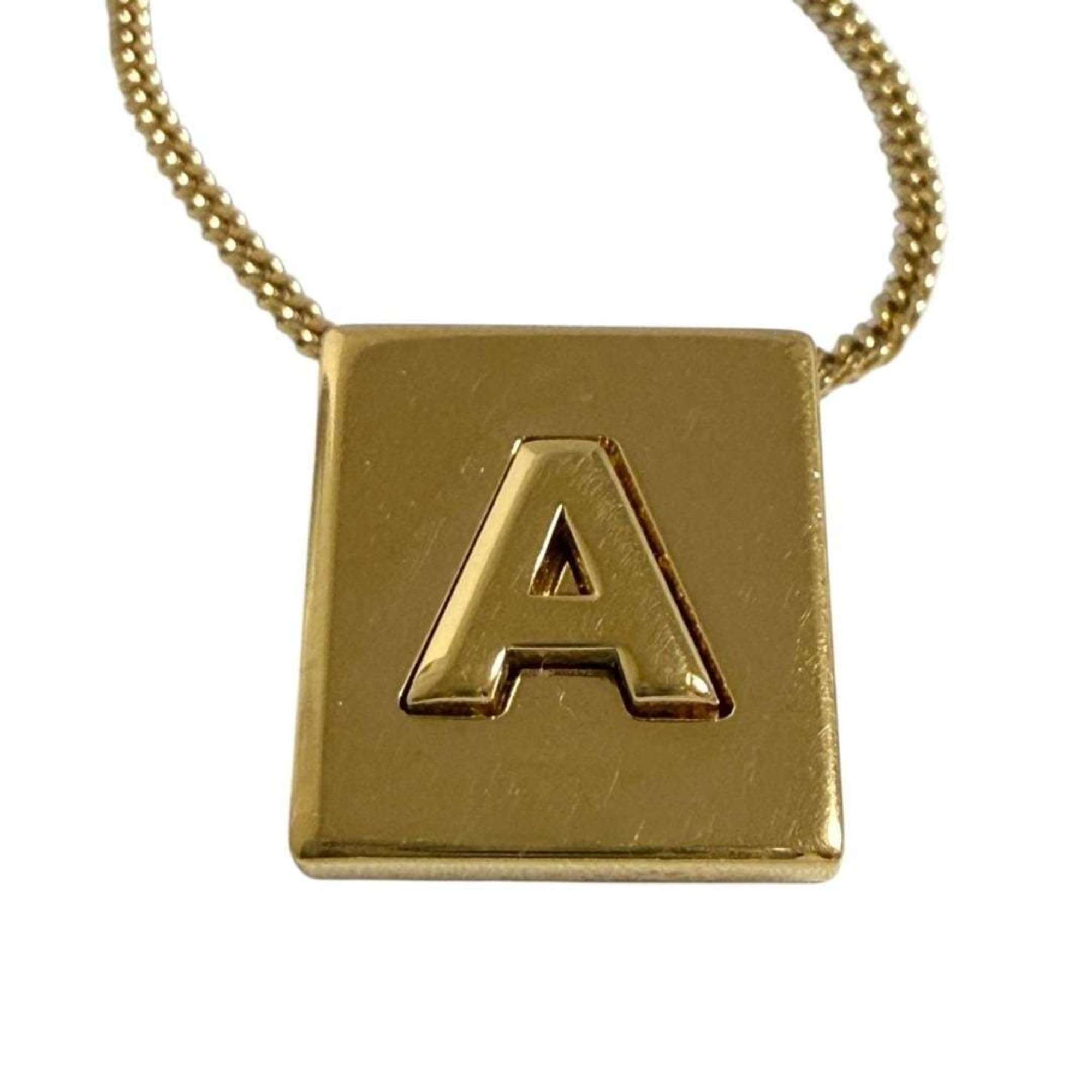 Celine Women's Alphabet Necklace Pendant Initial A