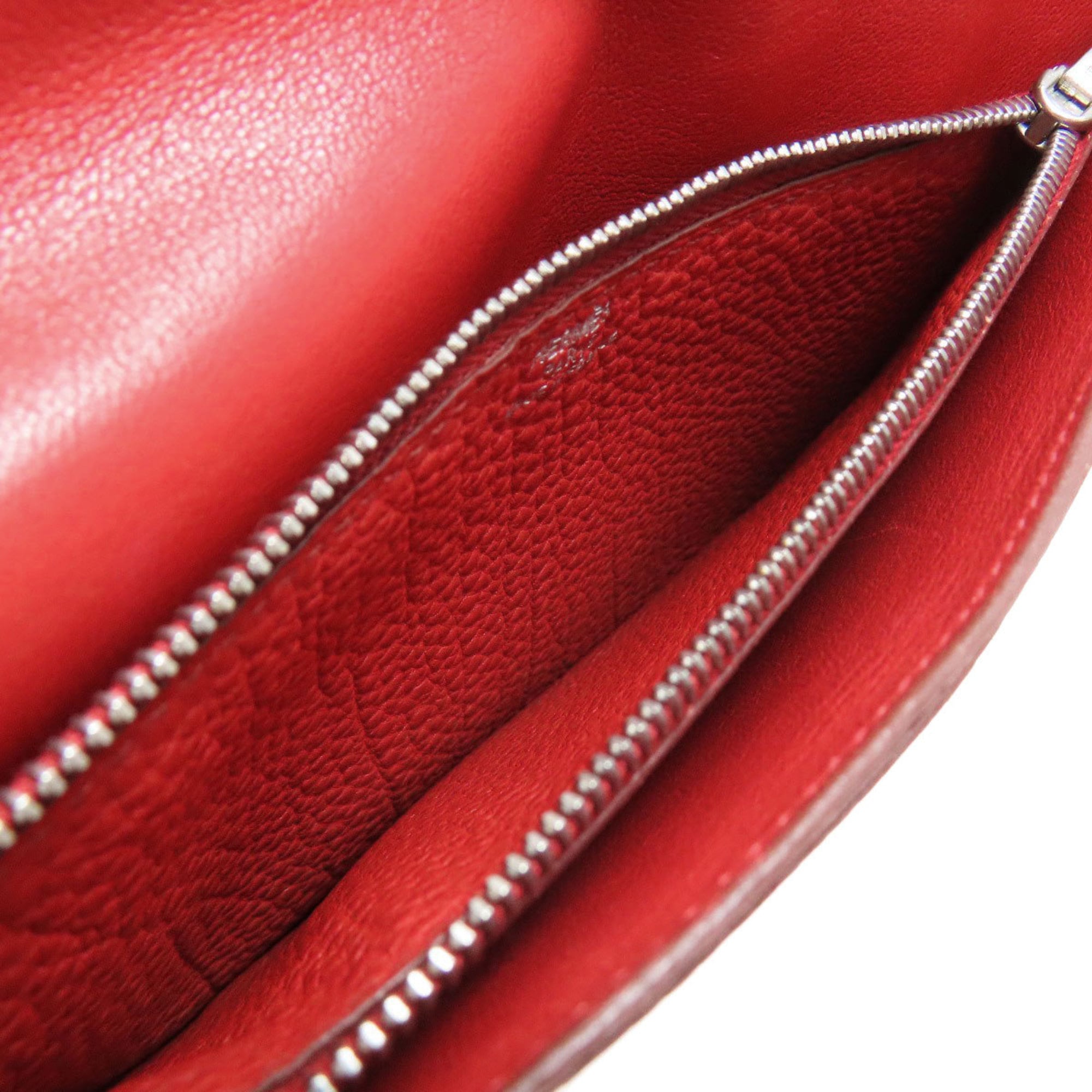 Hermès Dogon GM Silver Hardware Long Wallet Taurillon Women's HERMES