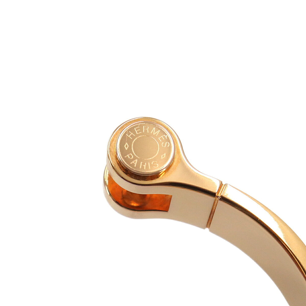 Hermes Charniere PM Bracelet Bangle Black Gold — New - Store Return
