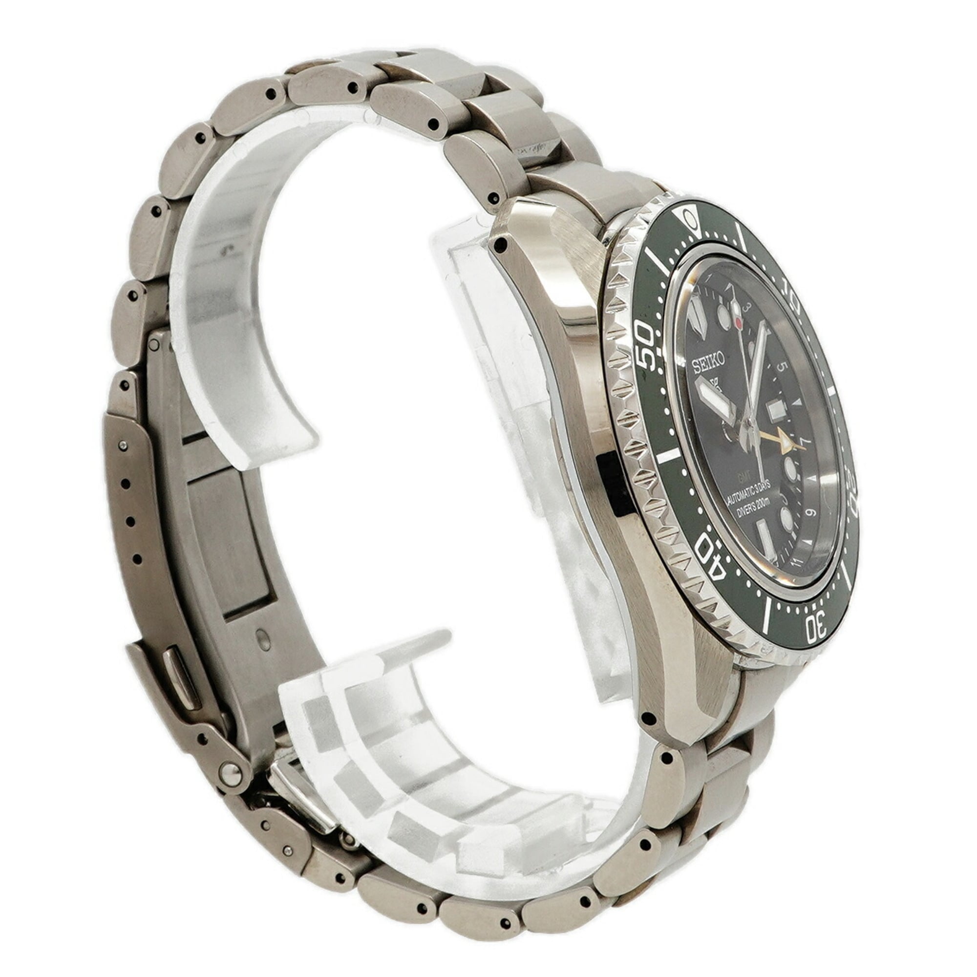 Seiko Prospex SBEJ009 6R54-00D0 Green Dial Men's Watch — Very Good