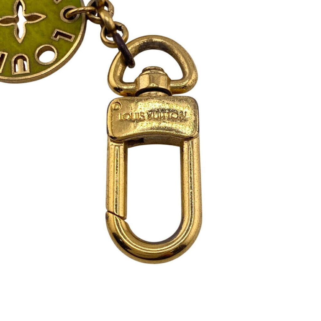 LOUIS VUITTON M66005 Porte Cressiennes Key Ring Bag Charm, Gold, Women's