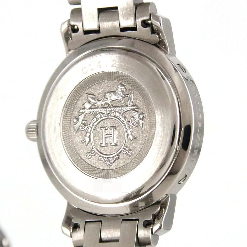 Hermes Clipper CL4.210 SS Quartz Watch — Good