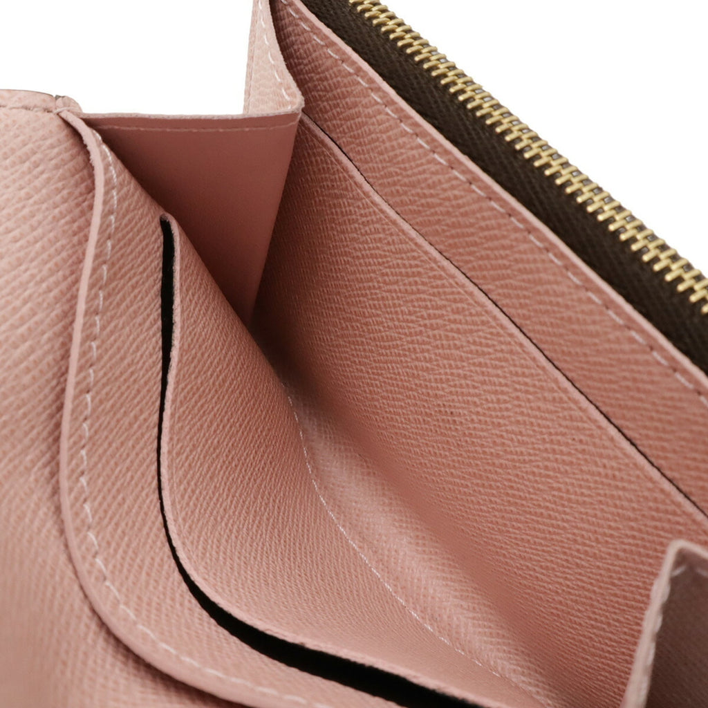 LOUIS VUITTON Monogram Porte Monnaie Rosalie Coin Case/Wallet/Coin Purse in Rose Ballerine, Light Pink, M62361