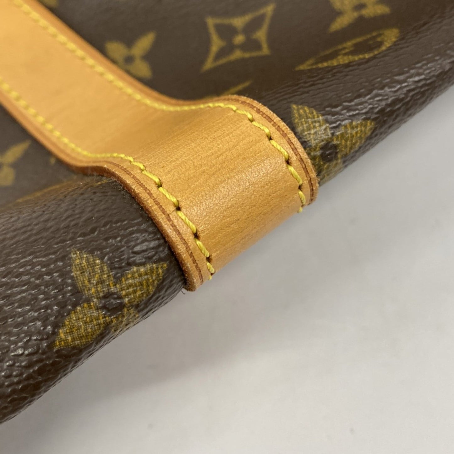 Louis Vuitton Monogram Keepall 60 Boston Bag M41422 Brown Men's/Women's