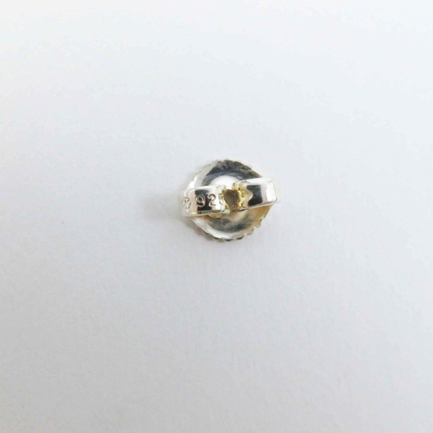 CHANEL Oval Logo Earrings for Both Ears, SV925 Silver, Box Included, Weight 35g, Women's