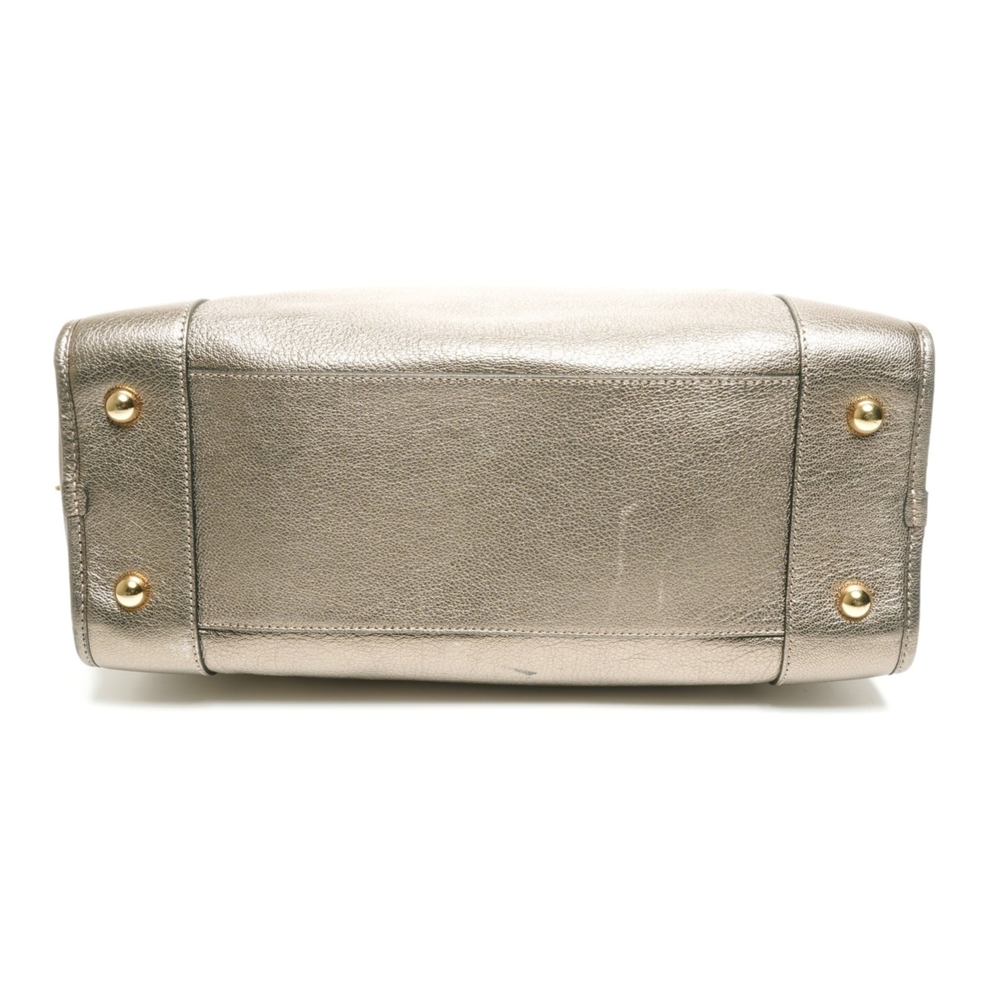 LOEWE Amazona Anagram Handbag Gold