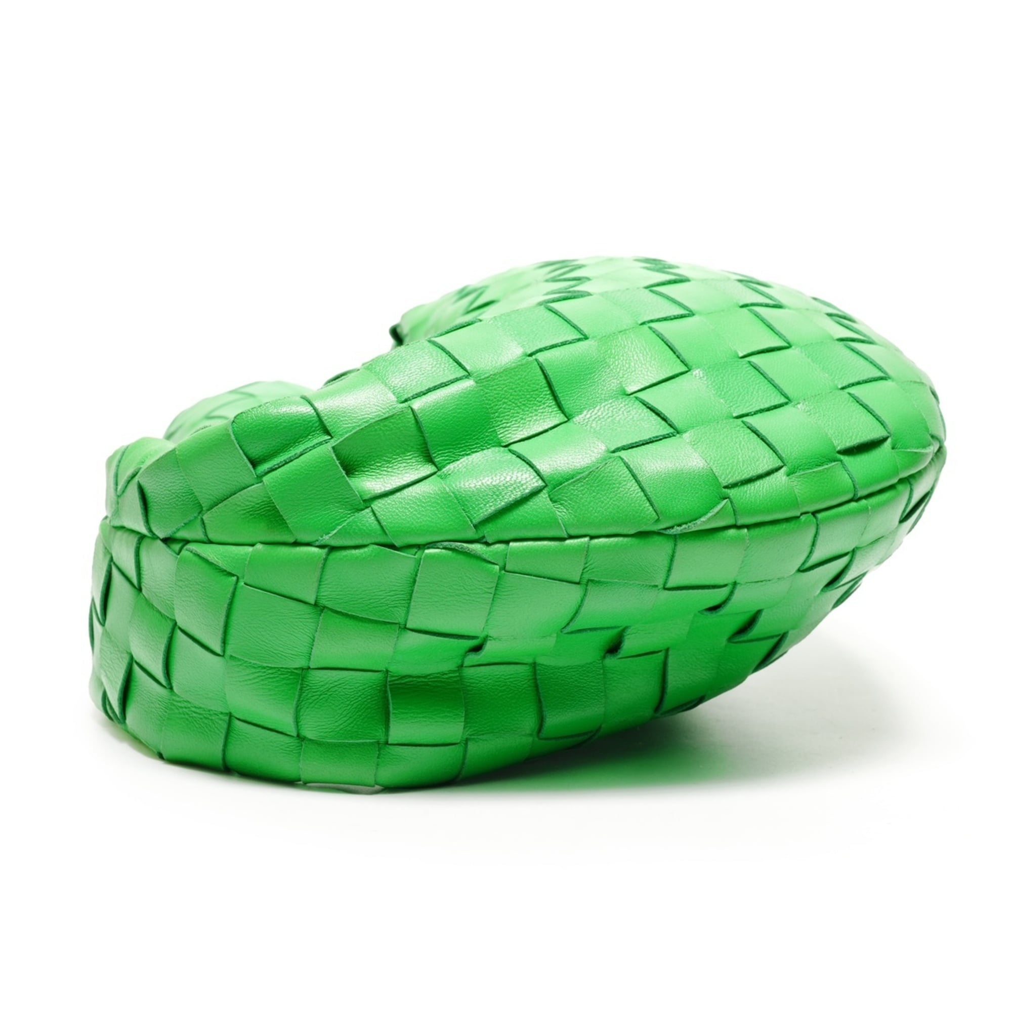Bottega Veneta 2021-2025 Intrecciato Mini Jodie Paraquito Green Handbag