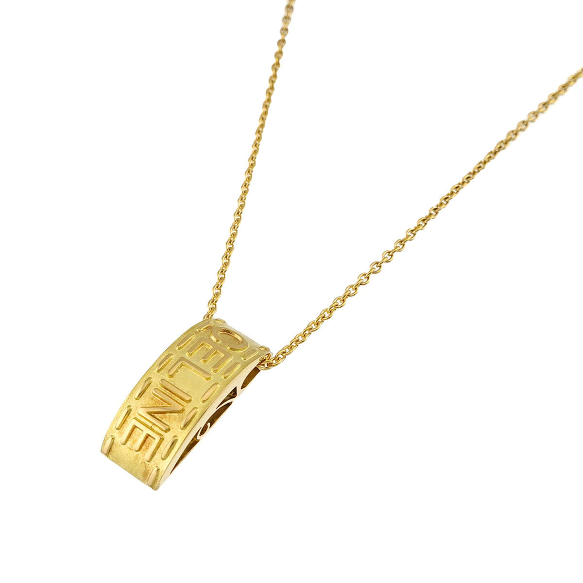 Celine necklace, 39cm, 18K yellow gold (750) — Like New
