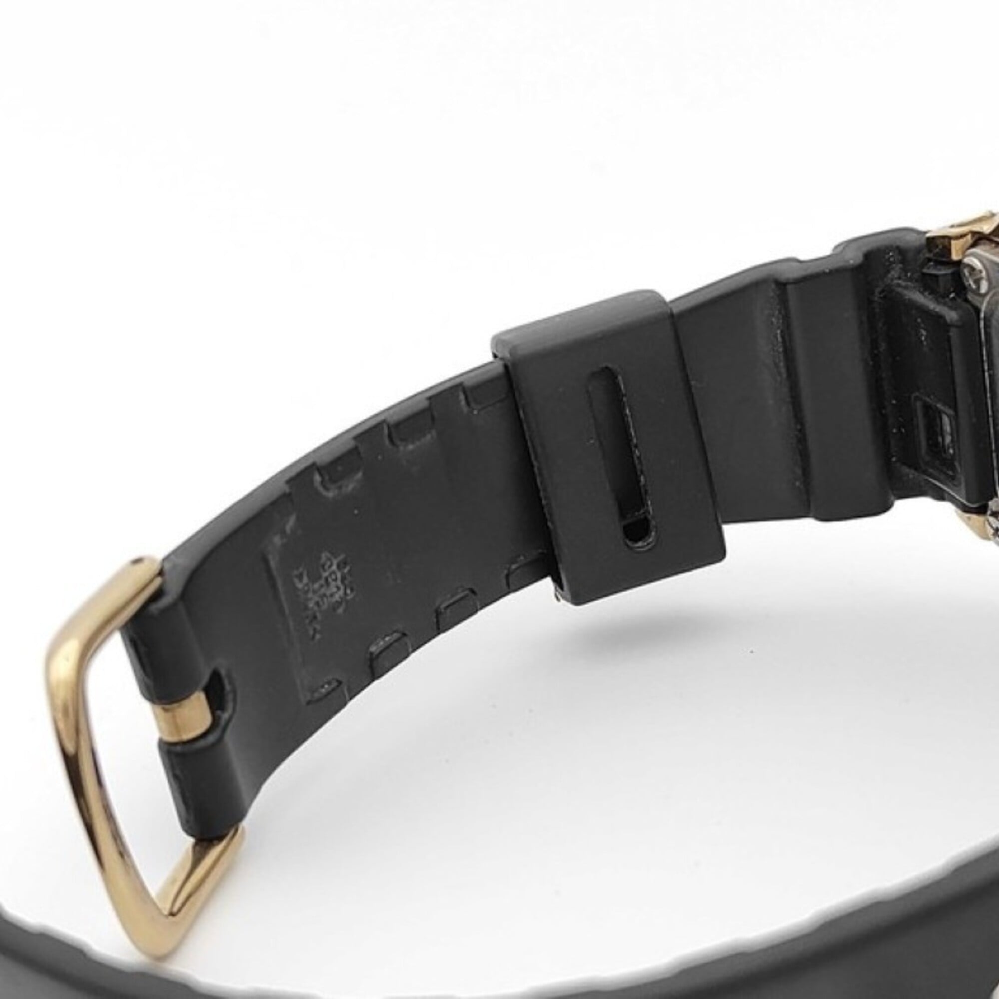 CASIO G-SHOCK ANALOG-DIGITAL WOMEN GM-S2100GB-1AJF Black Gold Resin/Stainless Steel Women's Watch — Good