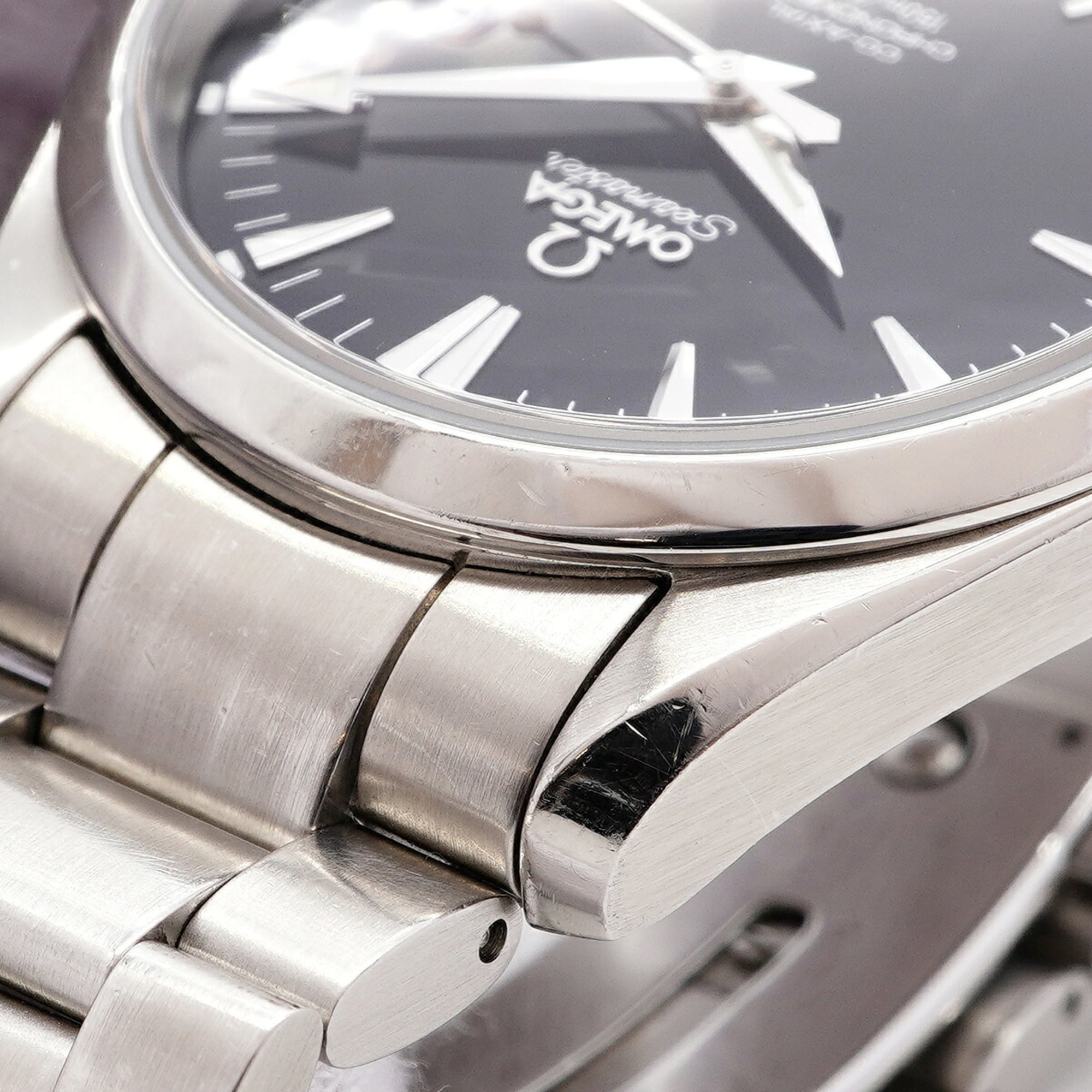 Omega Seamaster Aqua Terra 2503.5 Black Dial Men's Watch — Good