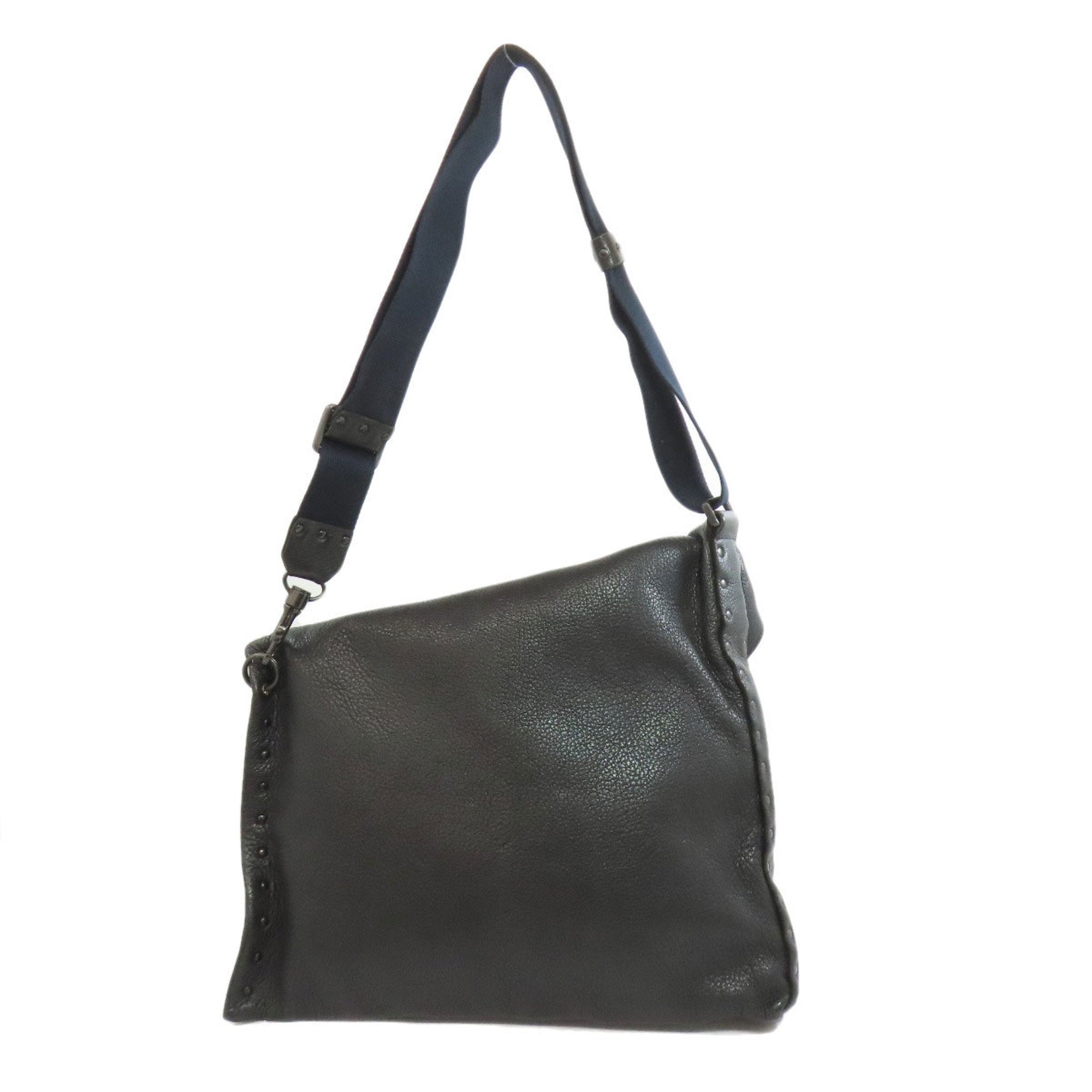 Bottega Veneta studded leather shoulder bag for women