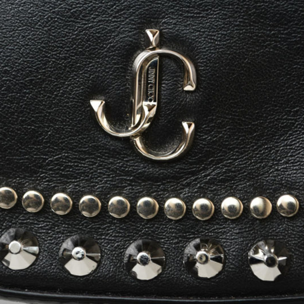 Jimmy Choo body bag, JIMMY CHOO Varenne JC studs, black — Like New