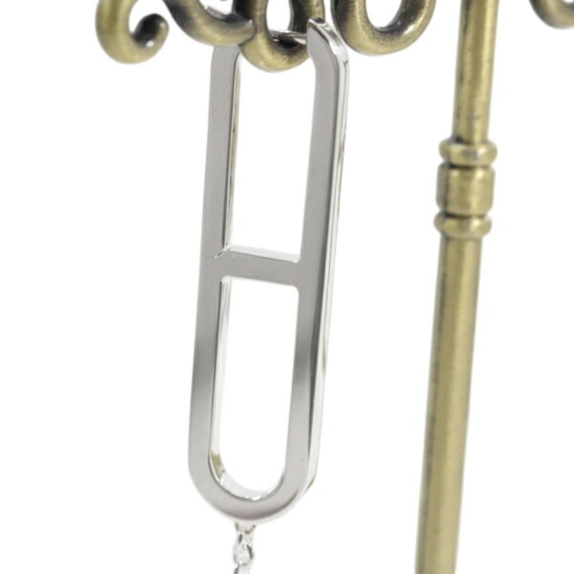 HERMES Ever Chaine d'Ancre Earrings for Women, Ag925, MO1036 — Like New