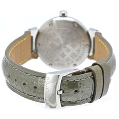 LOUIS VUITTON Tambour Disc PM Diamond Q12MU0 Women's Watch 40564 — Very Good