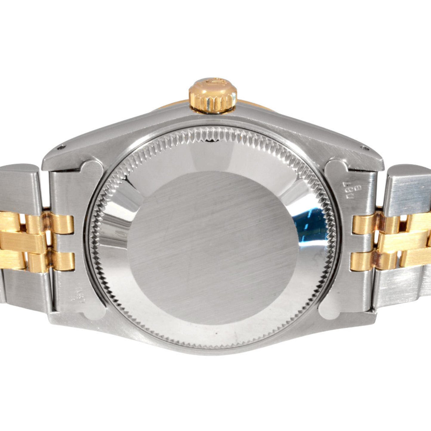 Rolex ROLEX 68273 Datejust 7-digit 88 series watch automatic white dial YG x SS combination ladies